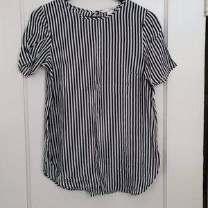 H&M Short Sleeve Striped Top